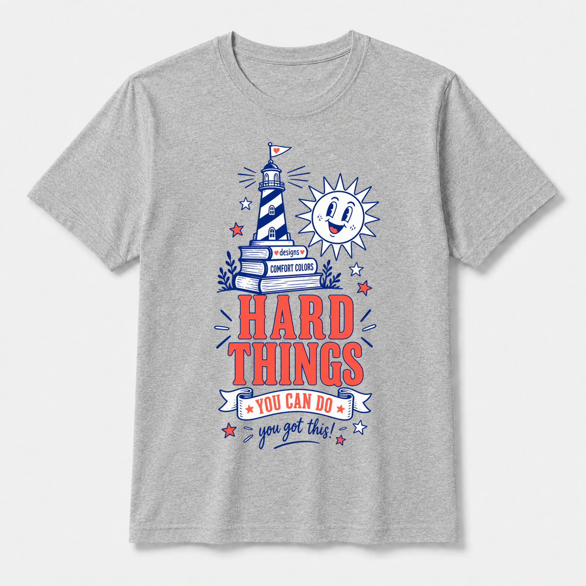 Hard Things You Can Do – Bella Canvas 3001 T-Shirt